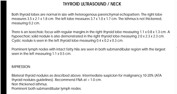 a patient presented hoarseness and was found out to have cancer of the thyroid gland